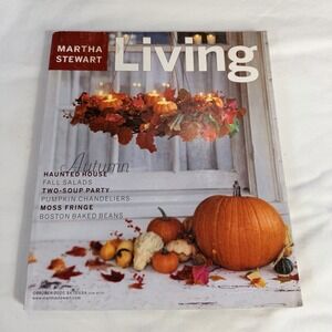 Martha Stewart Living October 2000 No. 83 w Recipe Cards